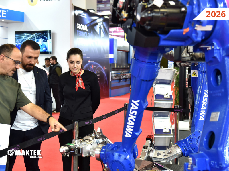 MAKTEK Avrasya’da CNC makine incelemesi