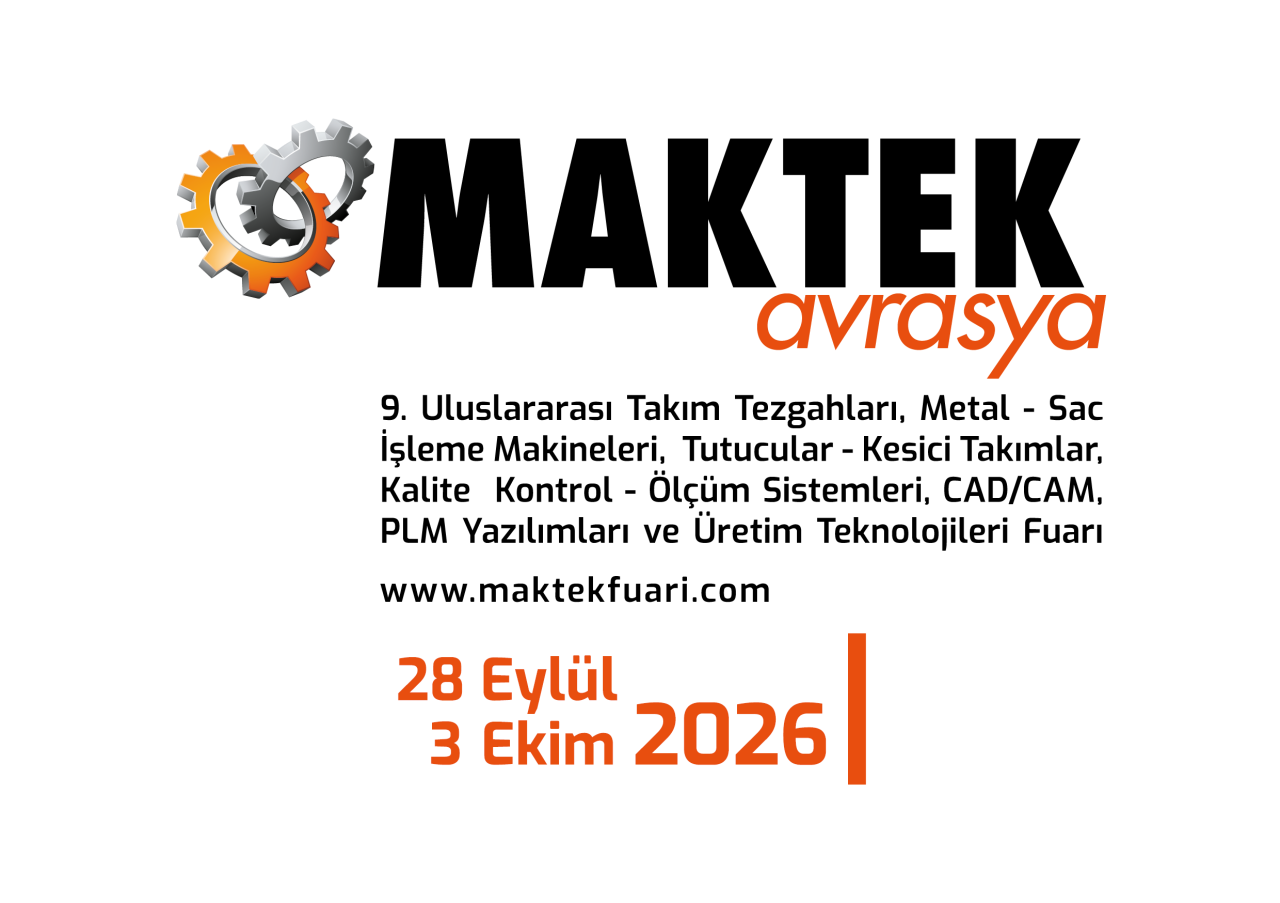 MAKTEK Avrasya 2026 açıklamalı Türkçe logo